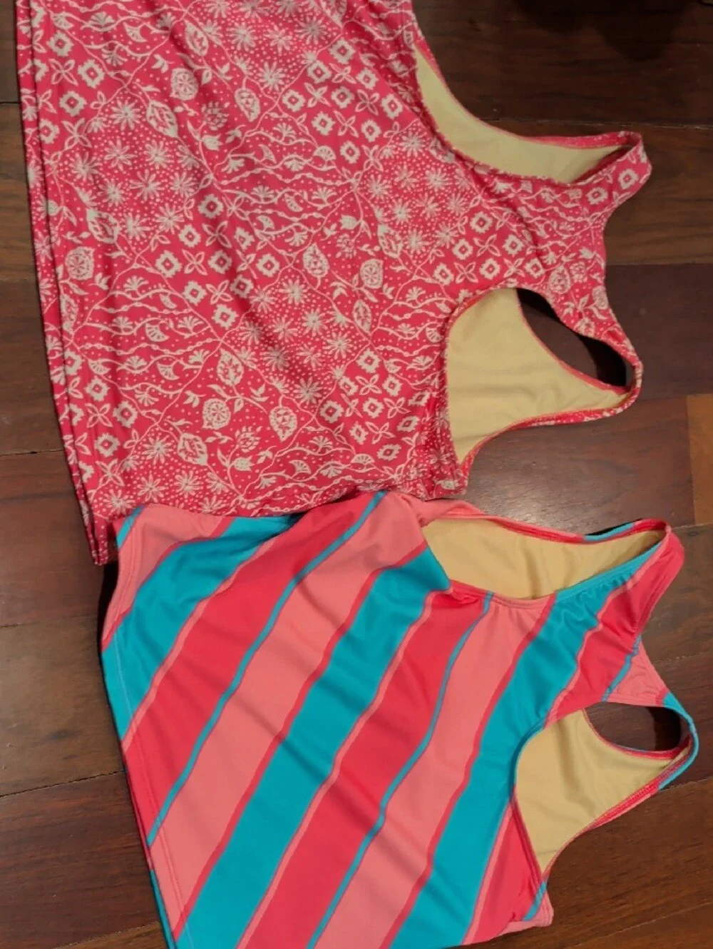 Lands' End Girls Swim Skirt And Tanks - XL 14-16